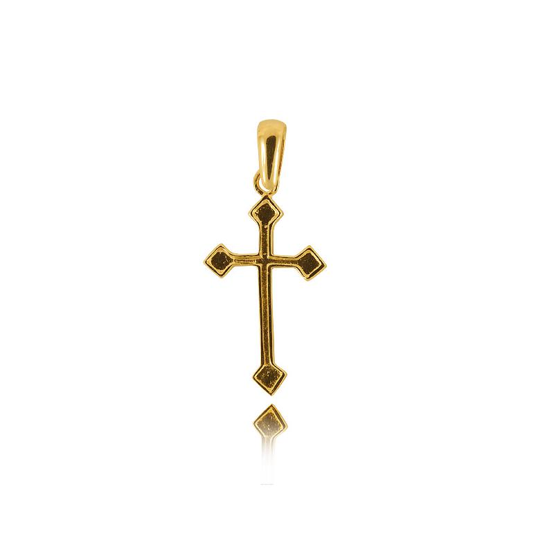 Krzyżyk Żółte Złoto Pr. 585